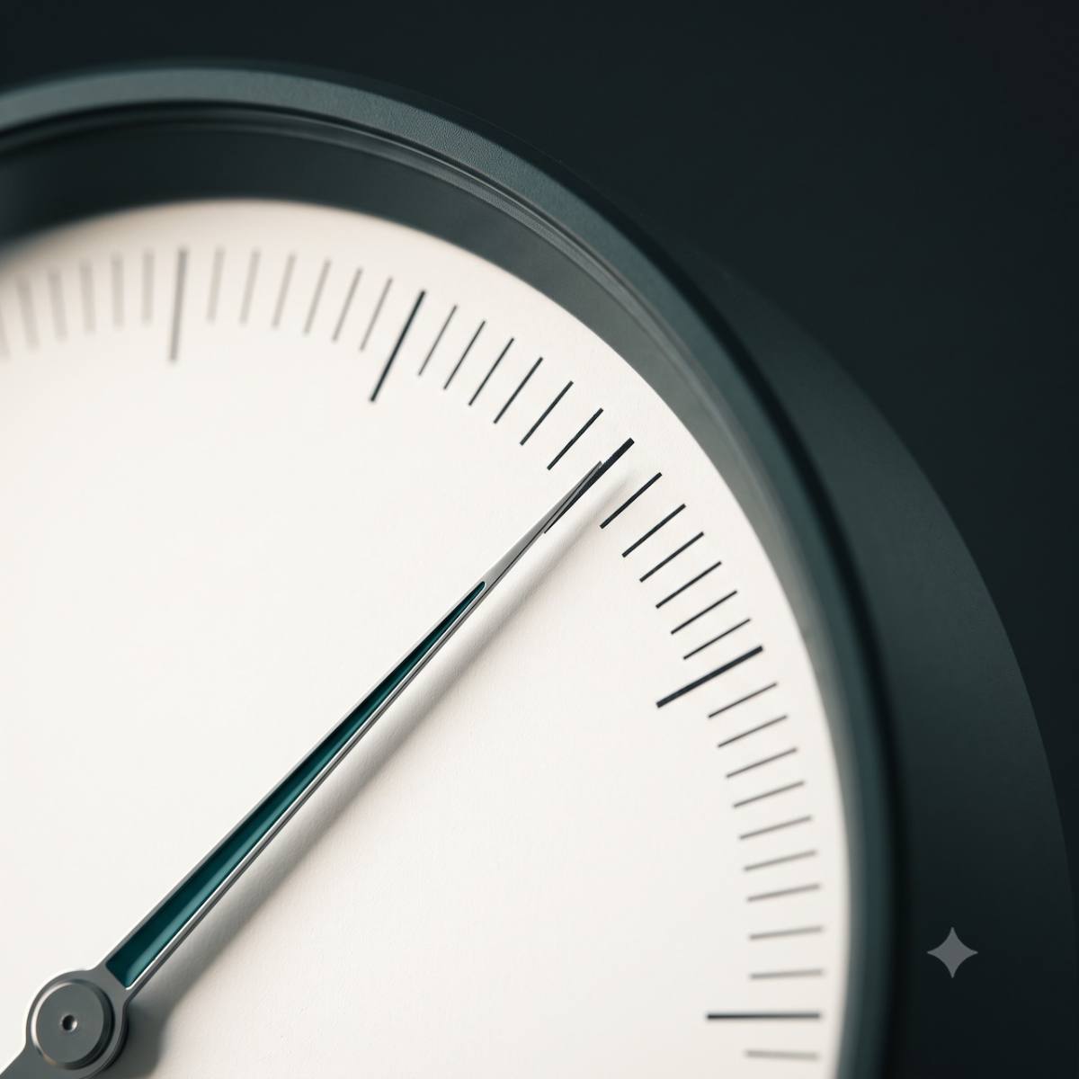 Analoge Präzisionsanzeige mit feiner Nadel